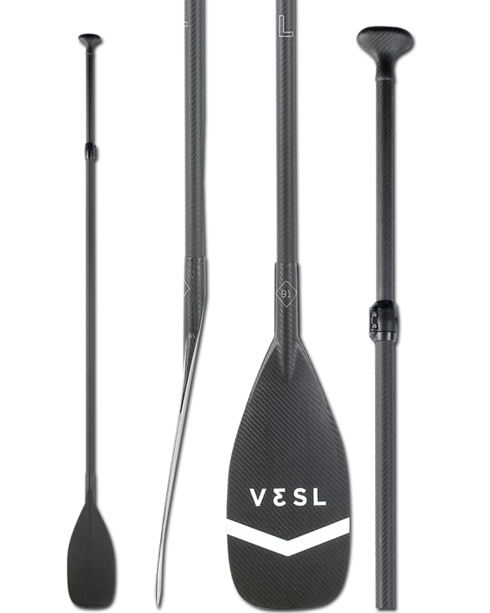 VESL Adjustable Carbon Paddle