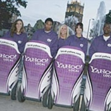 Yahoo! mobile kiosks