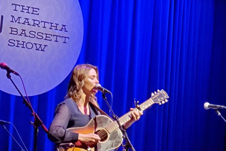 a group of people on a stage