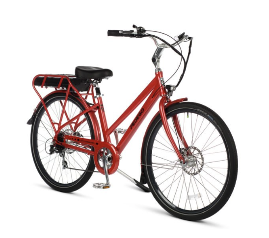 a bicycle leaning against a wall