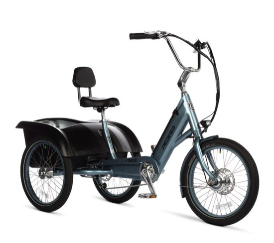 a bicycle is parked next to a motorcycle