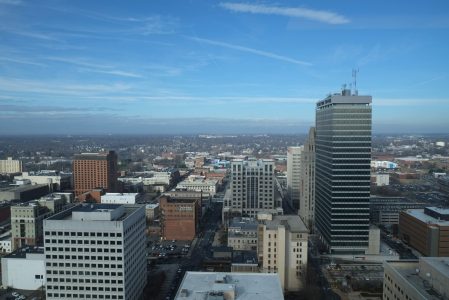 a view of a city