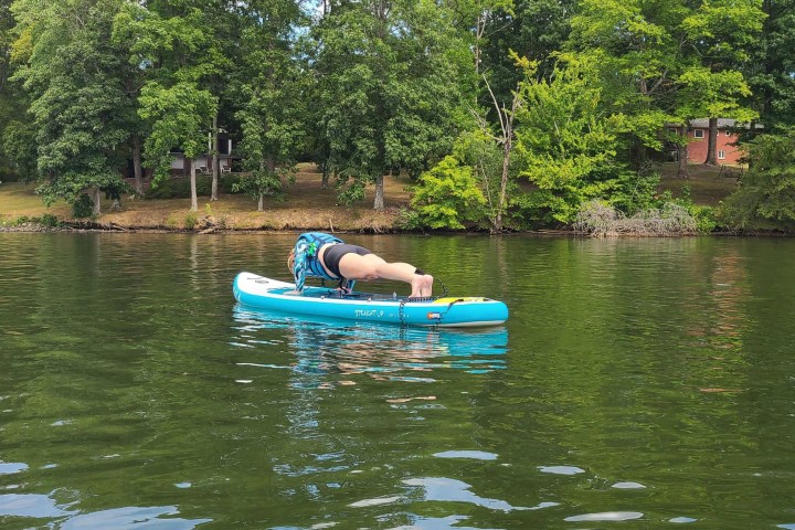a small boat in a body of water